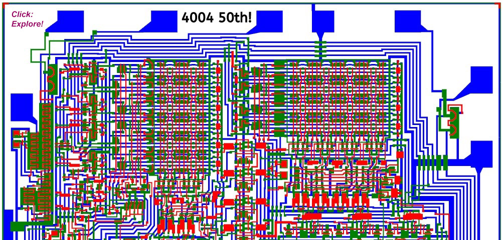 Схема процессора 4004 intel