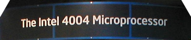 Intel 4004 — 50th Anniversary Project 4818